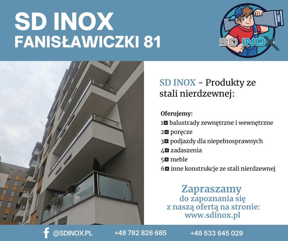 produkty ze stali nierdzewnej sdinox